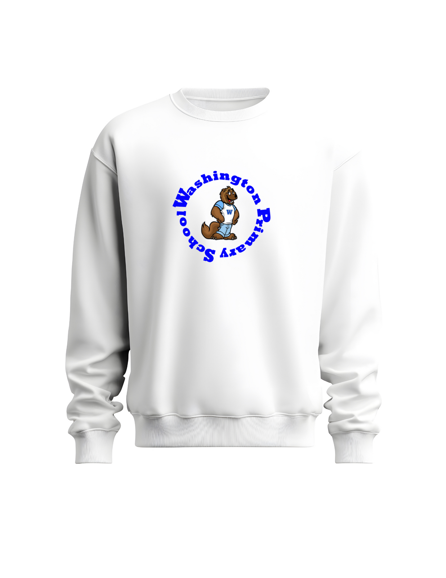 Washington Primary Crew Neck Sweatshirt