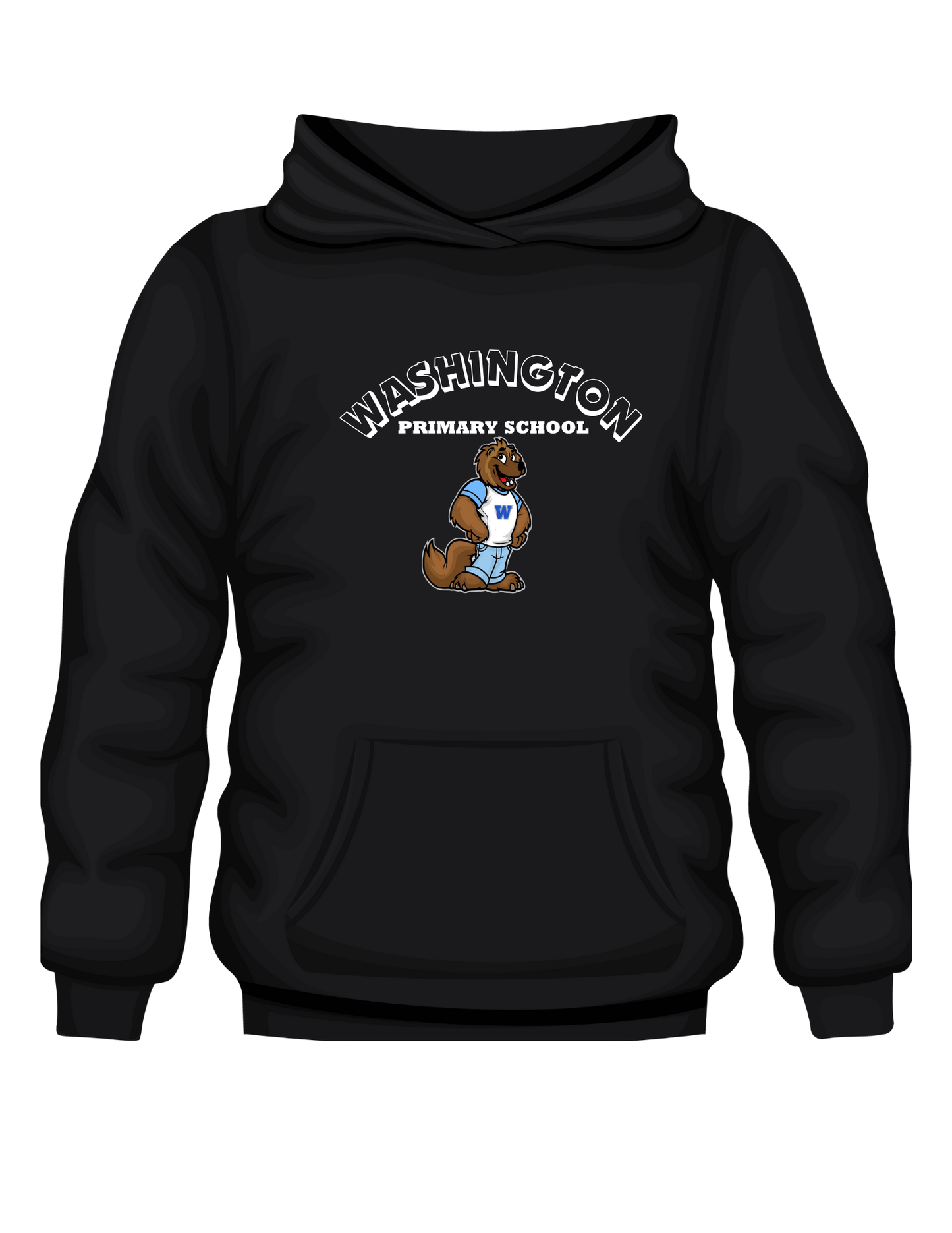 Washington Primary Hooded Sweatshirt - Option 2